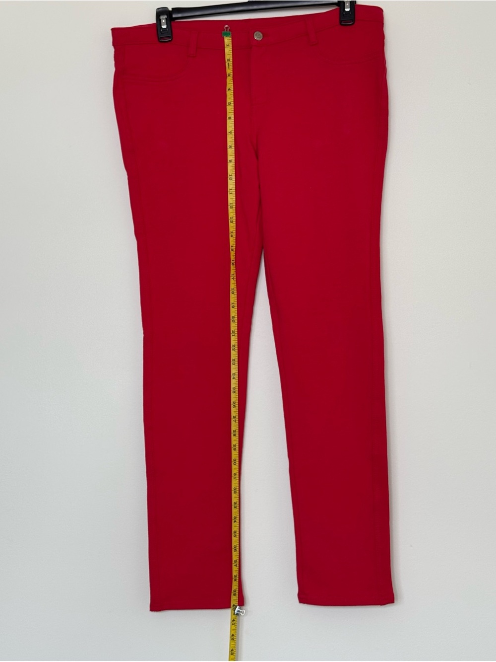 Women's Red pants- Classic Stretch Fit